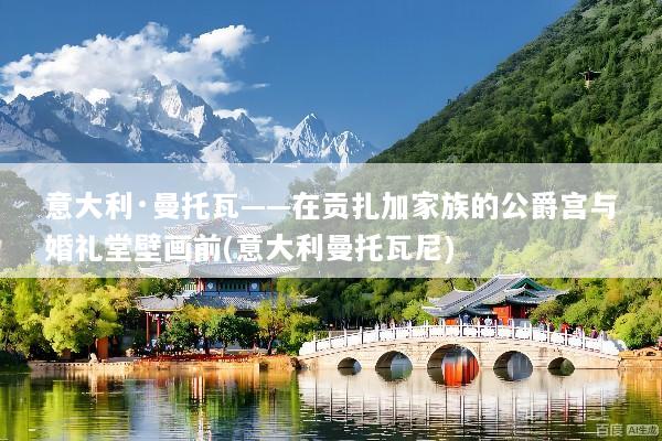 意大利·曼托瓦——在贡扎加家族的公爵宫与婚礼堂壁画前(意大利曼托瓦尼)
